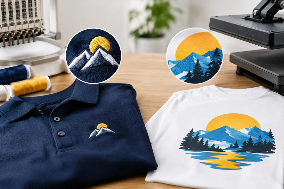 Broderie contre impression, que choisir ? - ComboPromo Impression et Broderie Inc.