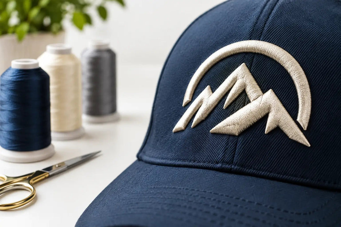 Broderie relief pour logos qui se démarquent - ComboPromo Impression et Broderie Inc.