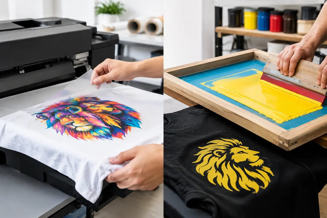 DTF ou sérigraphie textile : quel choix faire ? - ComboPromo Impression et Broderie Inc.