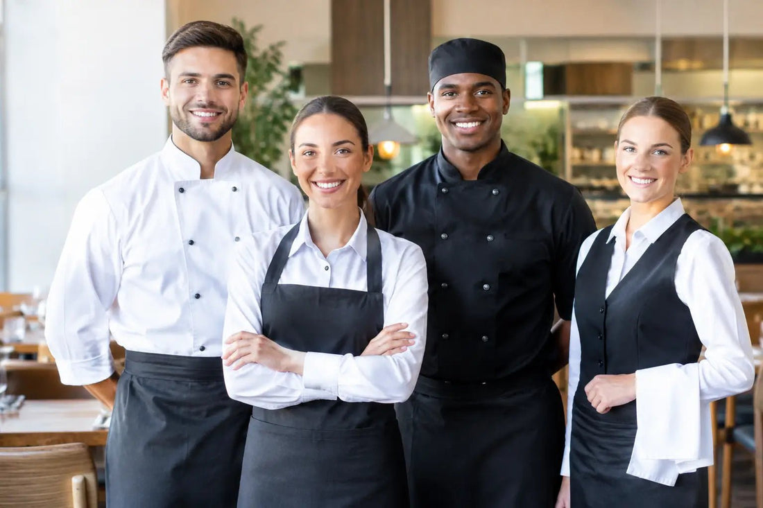 Meilleures options d’uniformes en restauration - ComboPromo Impression et Broderie Inc.